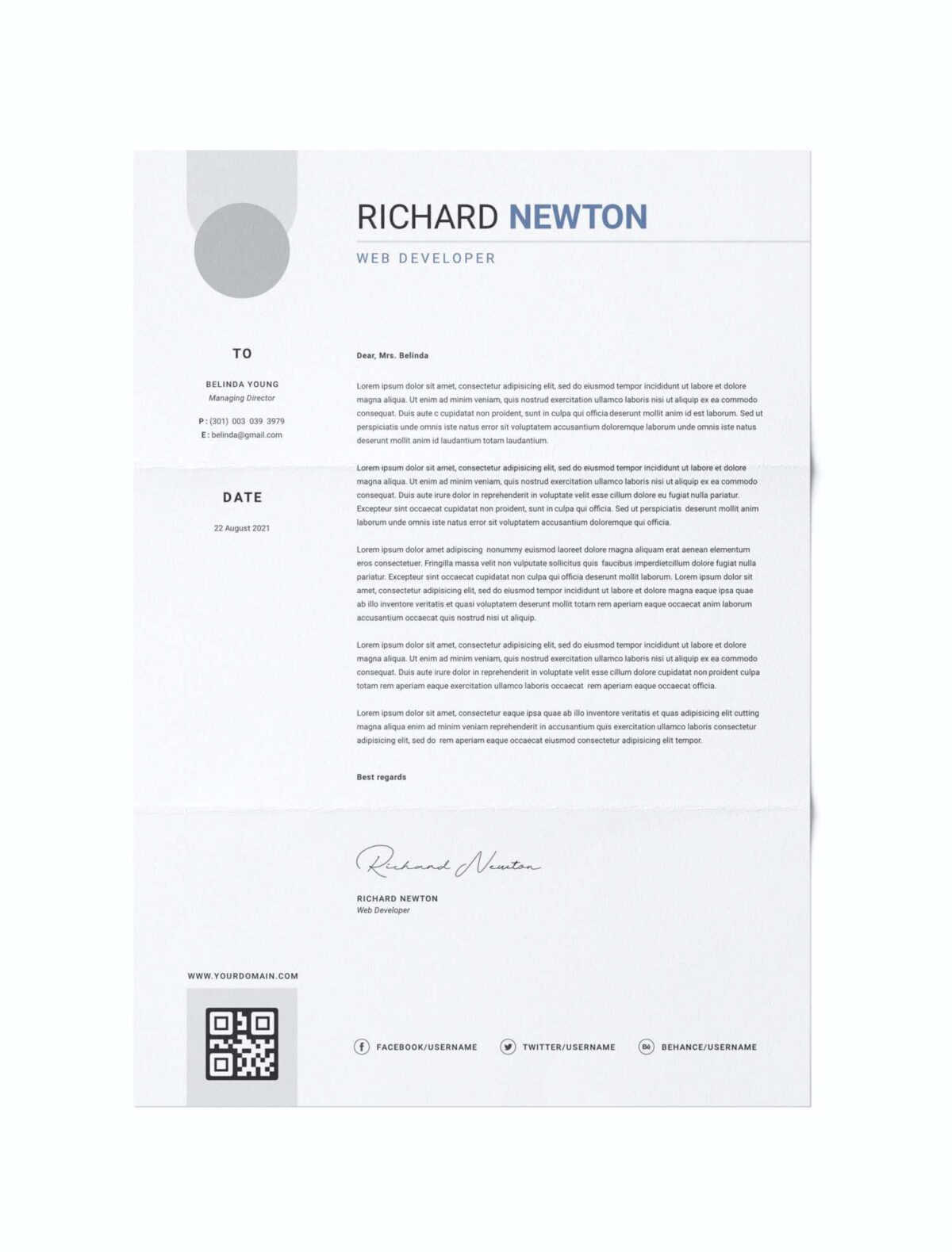 CV #18 Richard Newton