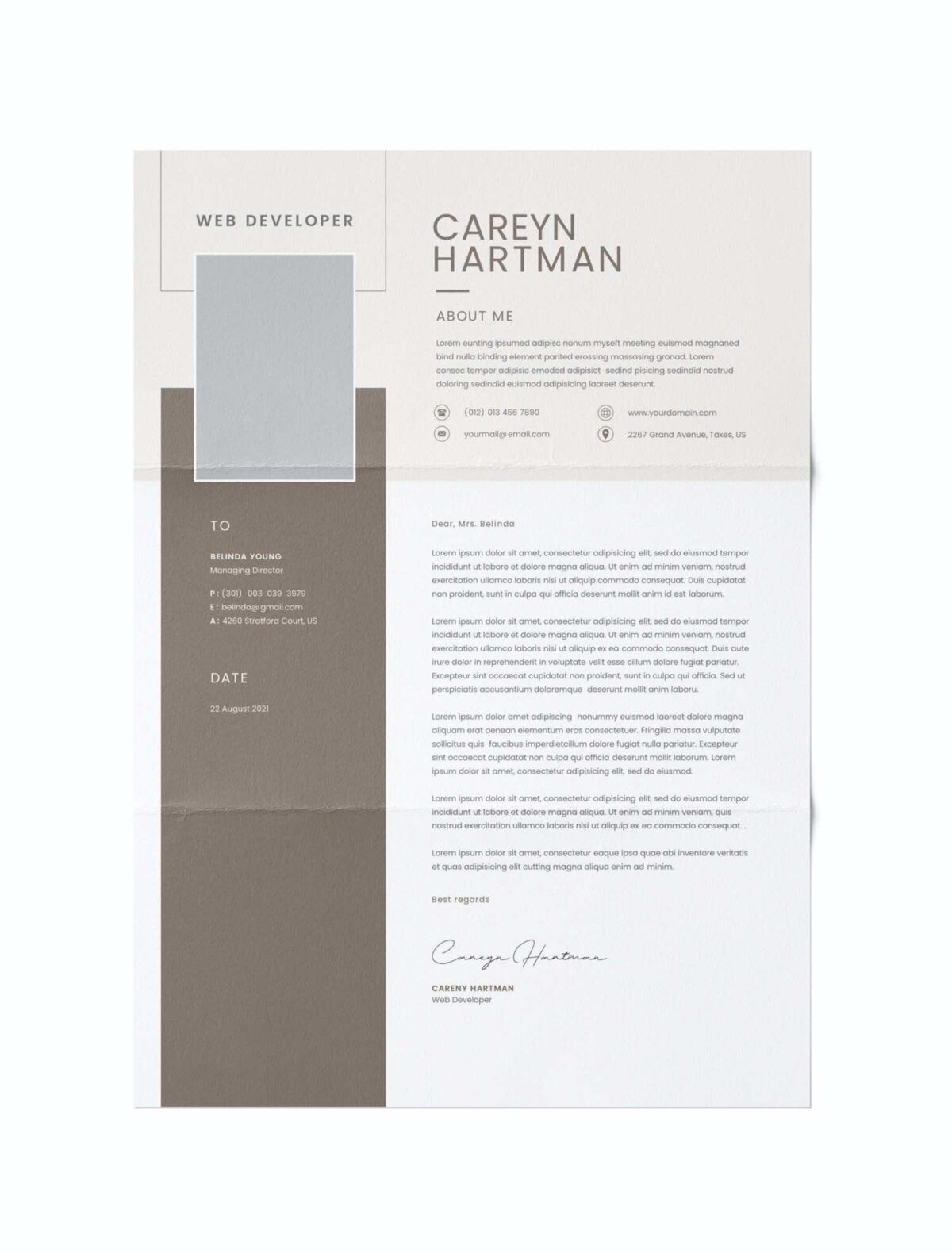 CV #19 Careyn Hartman