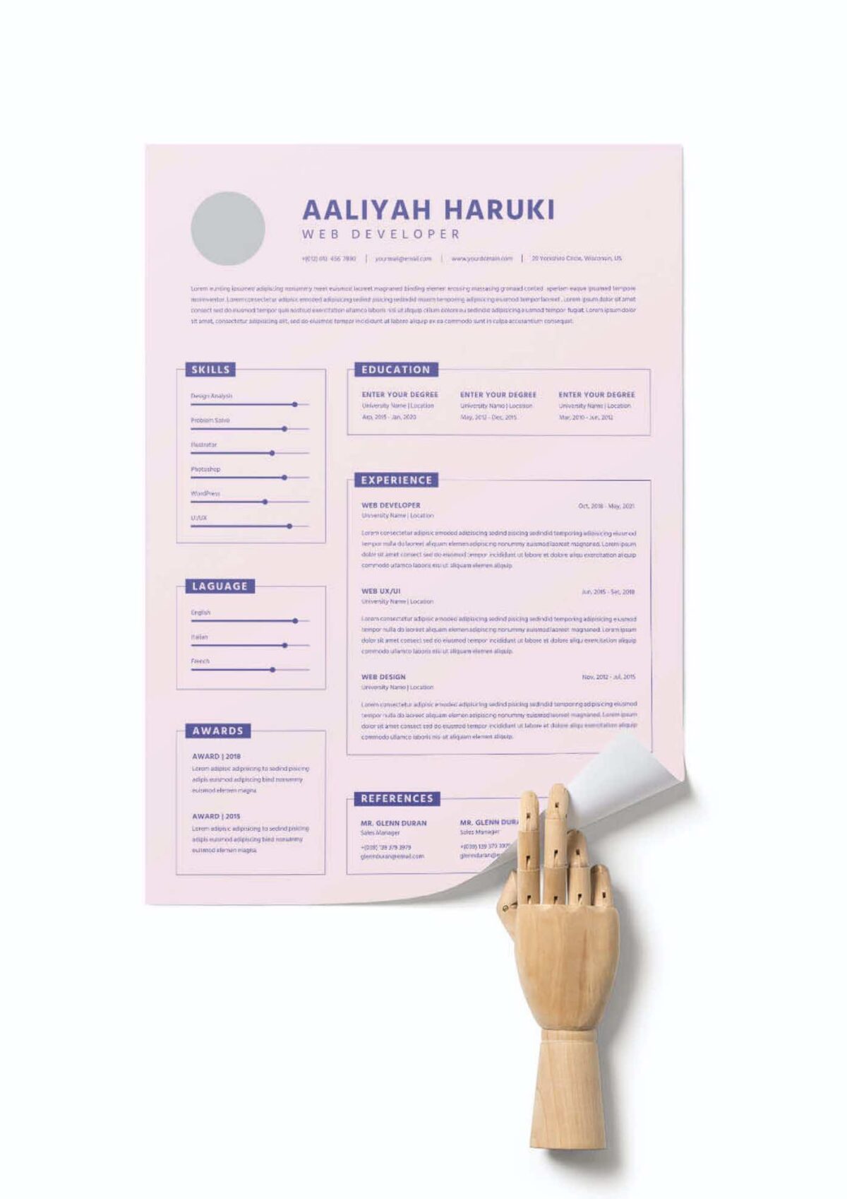 CV #2 Aaliyah Haruki