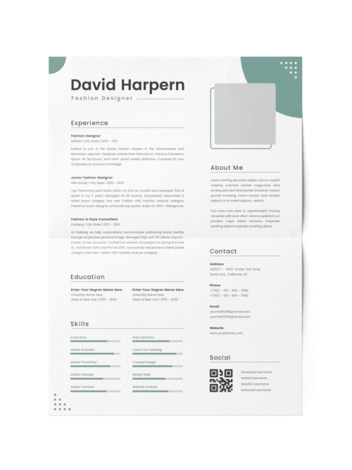 CV #15 David Harpern
