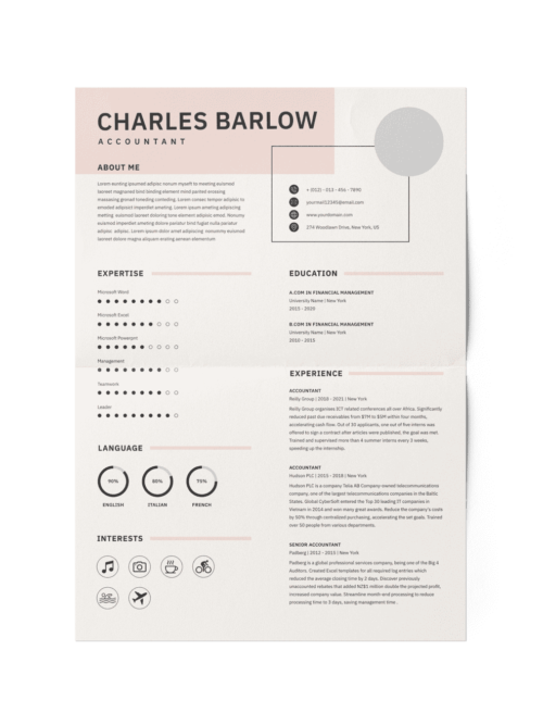 CV #24 Charles Barlow