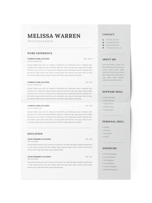 CV #45 Melissa Warren
