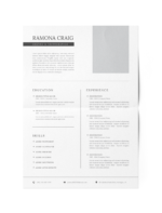 CV #61 Ramona Craig