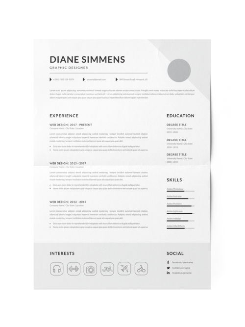 CV #75 Diane Simmens