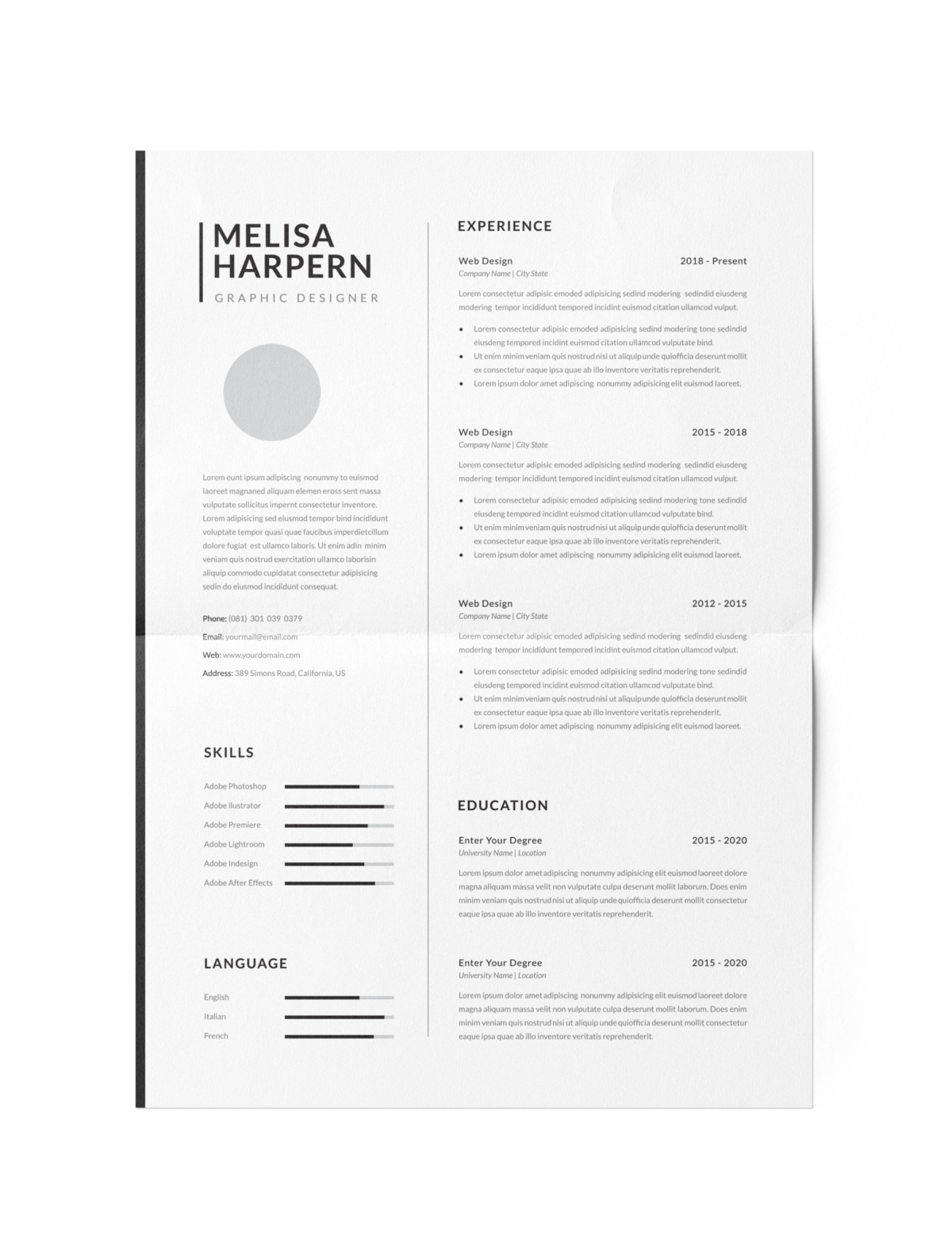 CV #81 Melisa Happern