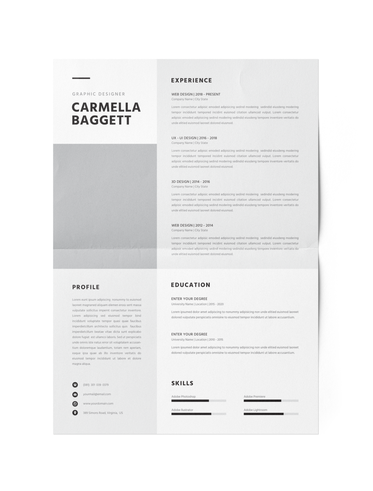 CV #84 Carmella Baggett