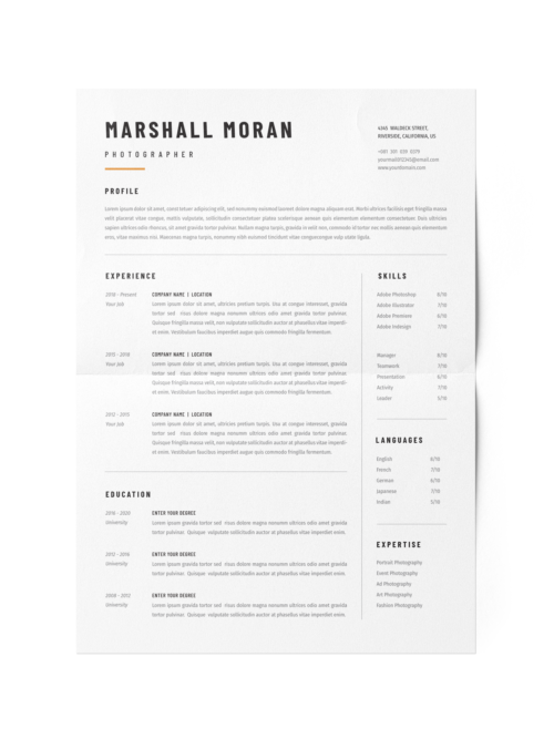 CV #52 Marshall Moran