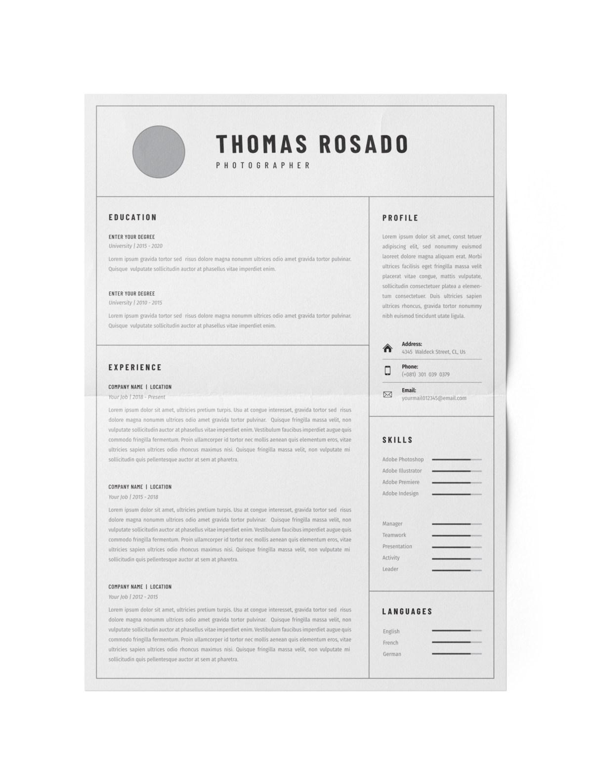 CV #53 Thomas Rosado