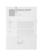 CV #60 Joshua Payne