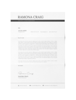 CV #61 Ramona Craig