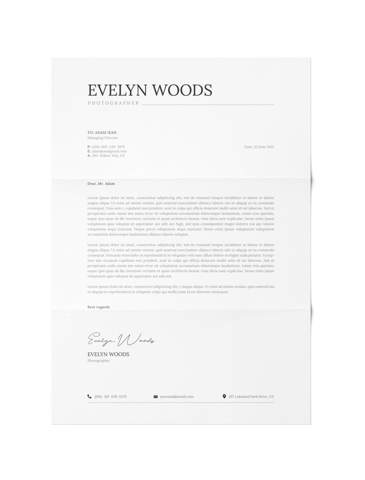 CV #63 Evelyn Woods