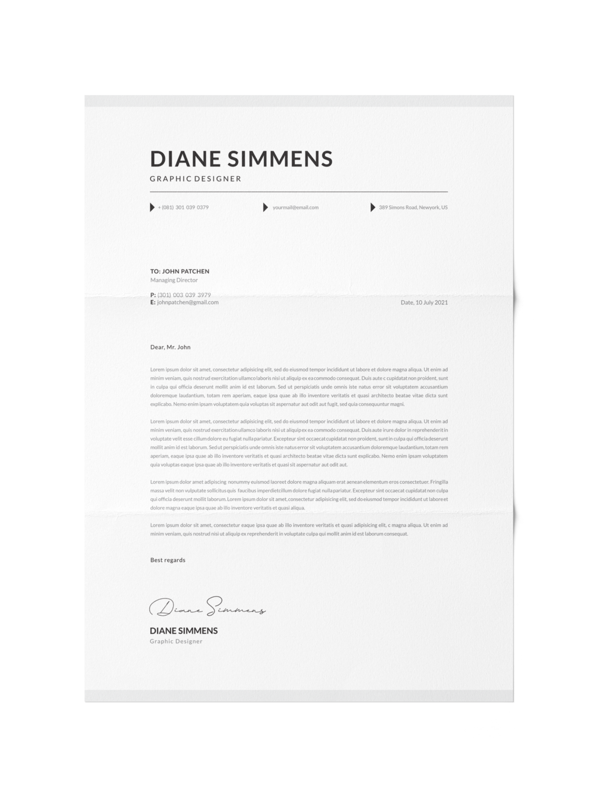 CV #75 Diane Simmens