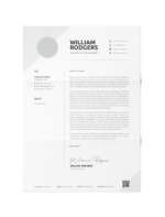 CV #95 William Rodgers