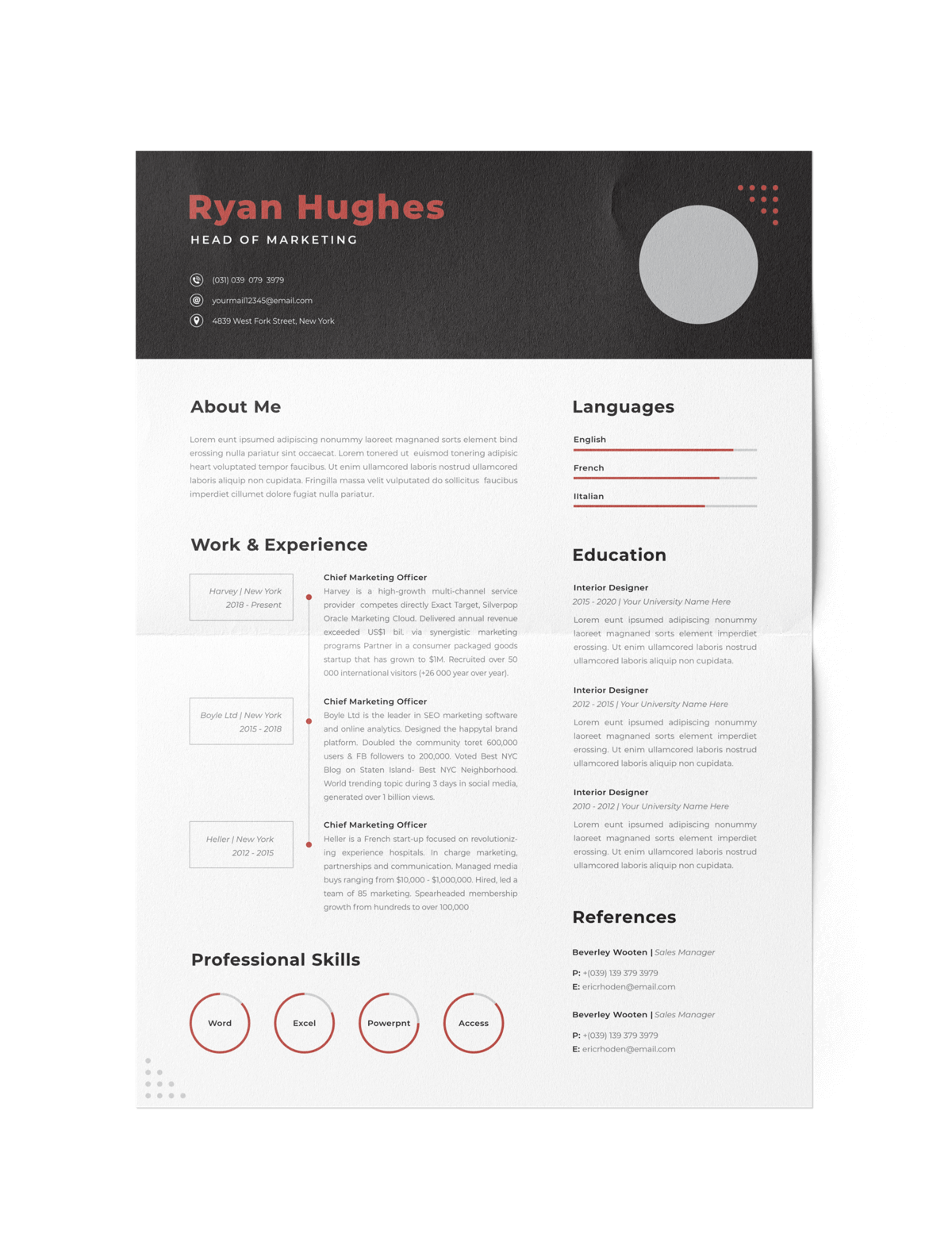 CV #101 Ryan Hughes