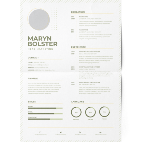 CV #104 Maryn Bolster