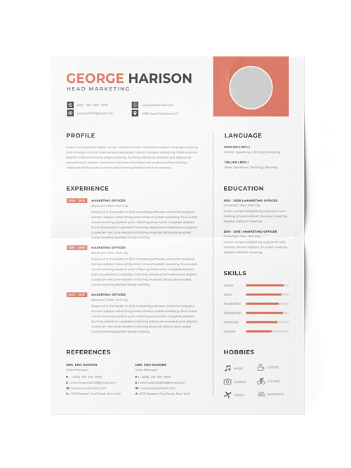 CV #112 George Harrison