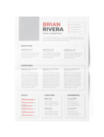 CV #123 Brian Rivera