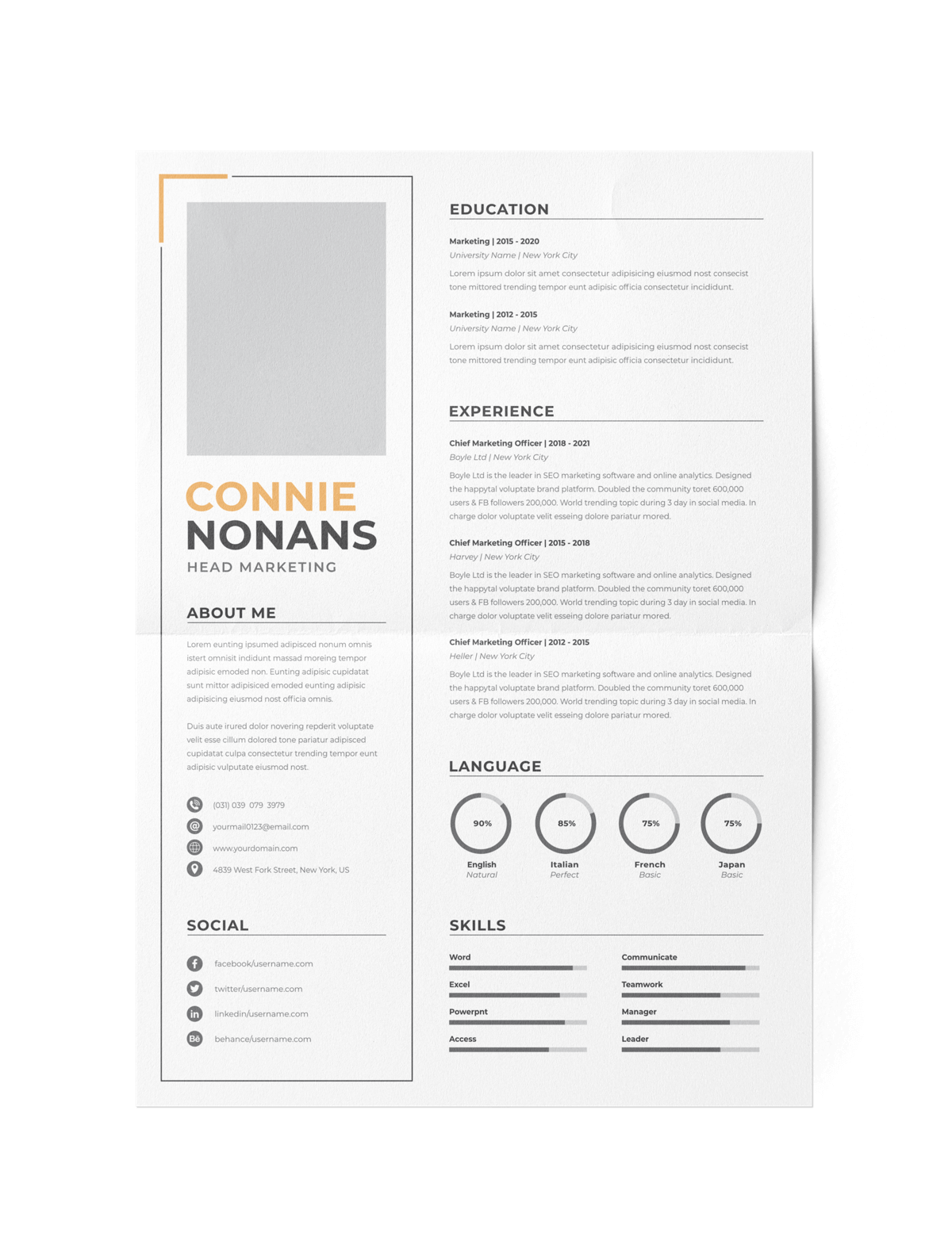 CV #132 Connie Nonans