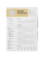 CV #143 Shari Duncan