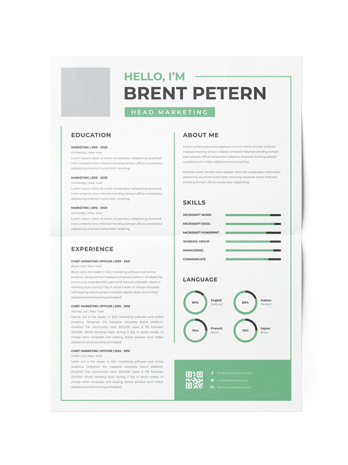 CV #150 Brent Petern