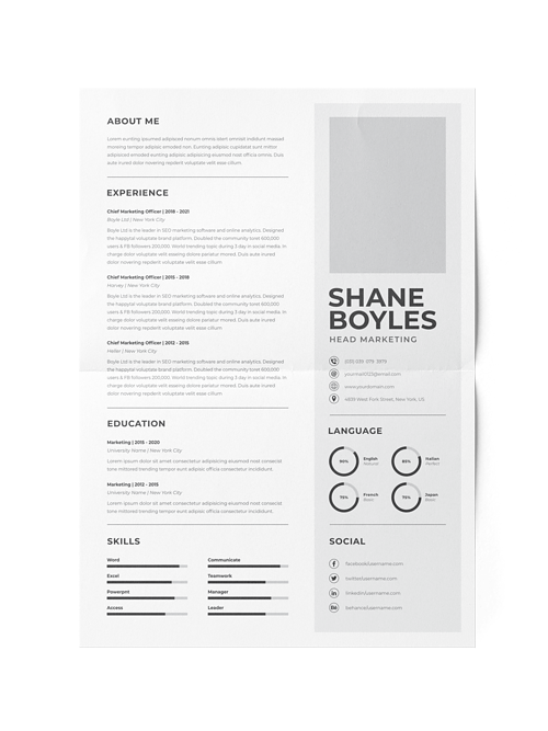 CV #155 Shane Boyles