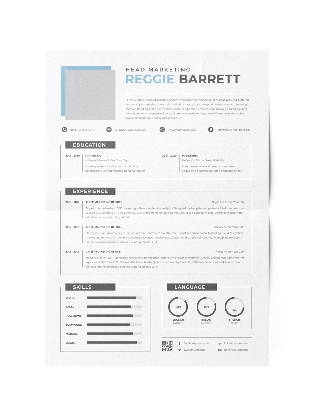 CV #162 Reggie Barrett