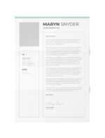 CV #119 Maryn Snyder