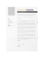 CV #125 Maryn Gison