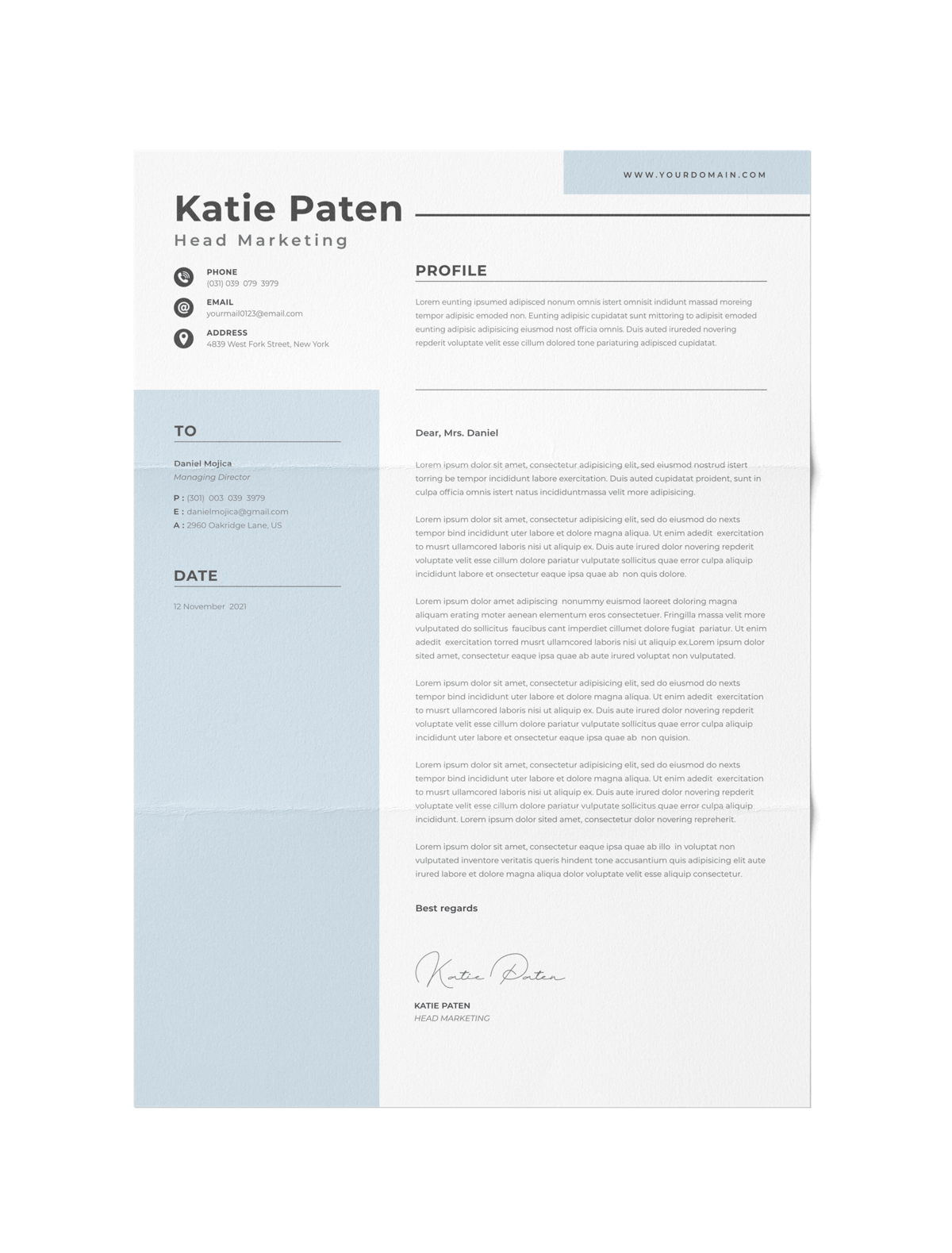 CV #126 Katie Paten