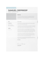 CV #144 Samuel Depriesp