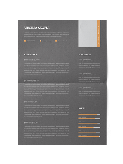 CV #87 Virginia Sewell
